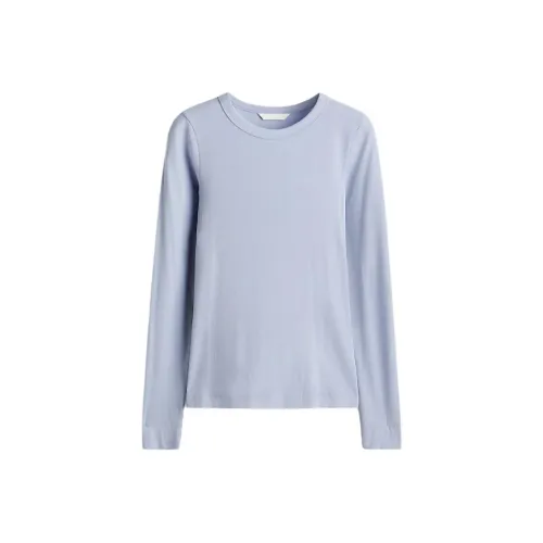 H&M Светло-серый, синий, женские T-рубашки