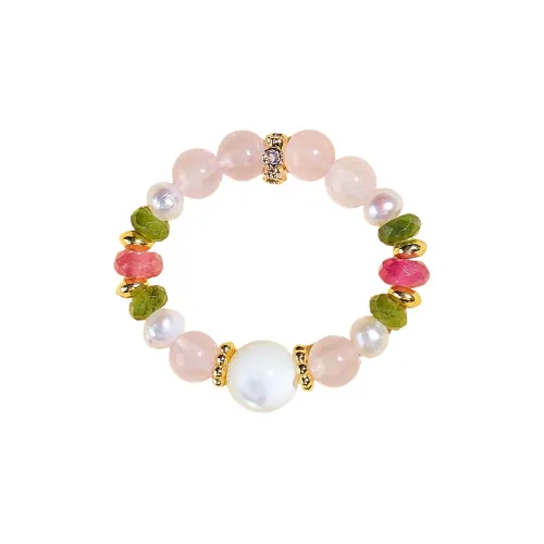 Auspicious Mandala Цветное стекло Кольца Женские