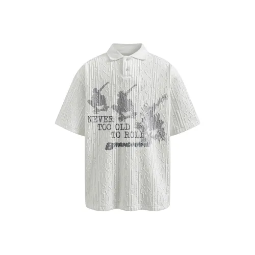 BEAR UNION Поло Унисекс Белый