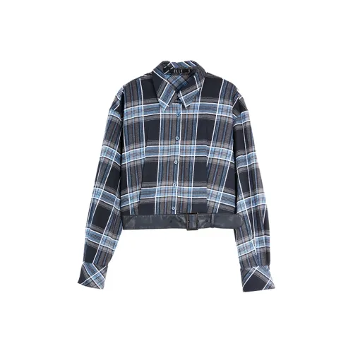 ELLE Синий Женские Рубашки