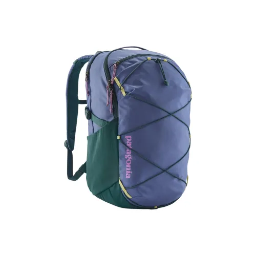 Patagonia Полиэстер Рюкзак Стандартный Унисекс Модный Синий