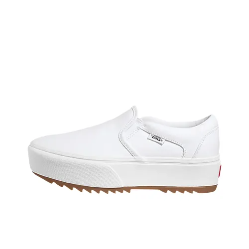 Vans Asher Скейтборд Кроссовки Женские Белые