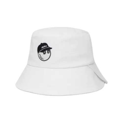 Malbon Golf Женские Белые Панамы из хлопка