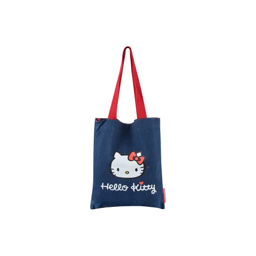 Sanrio Hello Kitty Denim Сумка через плечо Женская Blue