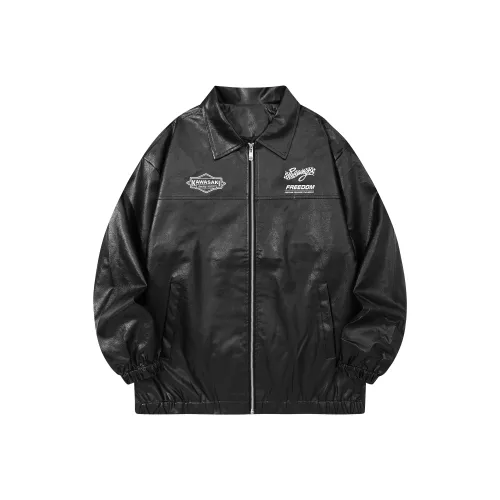 Kawasaki Унисекс Кожаные куртки