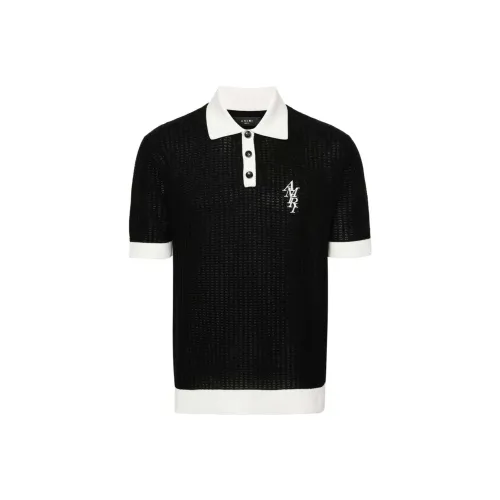 AMIRI Мужская черная поло
