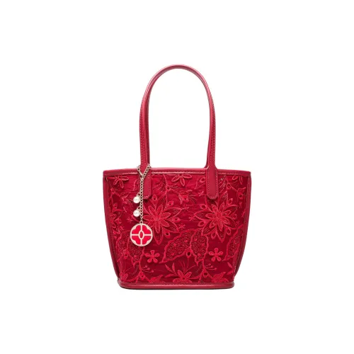 PAYOT Синтетическая кожа Сумка Стандартная Женская Рубиновый красный