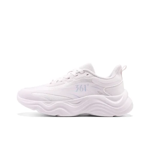 361° Износостойкие Дышащие Низкие Повседневные Беговые Кроссовки Женские Розовые