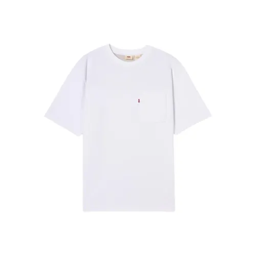 Levis Белые Мужские T-рубашки