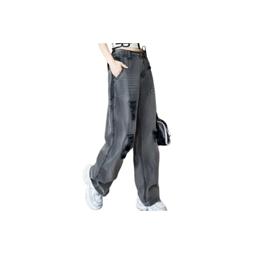 BEAR UNION Серый Женские Джинсы