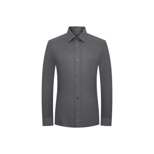 SAINT ANGELO Unisex Рубашки Железо Серый