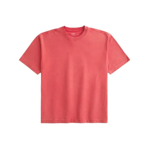 Hollister Red Men's T-Shirts Hollister Красный Мужские Футболки