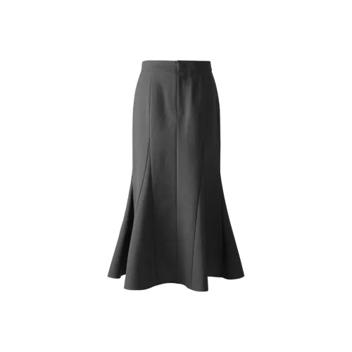 PEACEBIRD Повседневный Длинный Юбка Женские