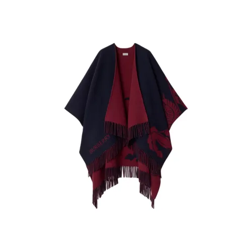 Burberry Черный Красный Женские Плащи