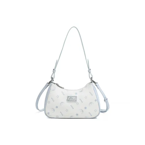 Disney Stitch ПВХ Сумка через плечо Стандартная Женская Светло-синяя