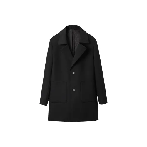 HLA Черный 21 Мужское Пальто