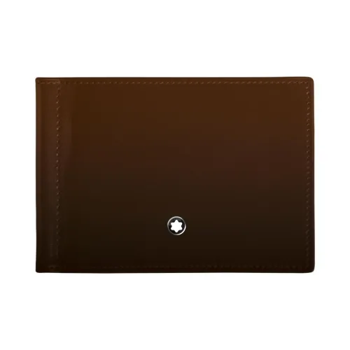 MONTBLANC Meisterstuck Коровья кожа Кошелек Мужской Чернила Коричневый