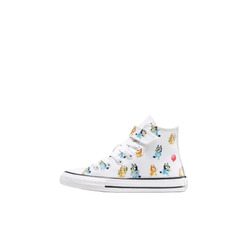 Bluey x Converse Chuck Taylor All Star High Топ Обувь для малышей Белый Infant And Toddler