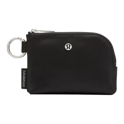 lululemon Nylon Кошелек Унисекс Черный