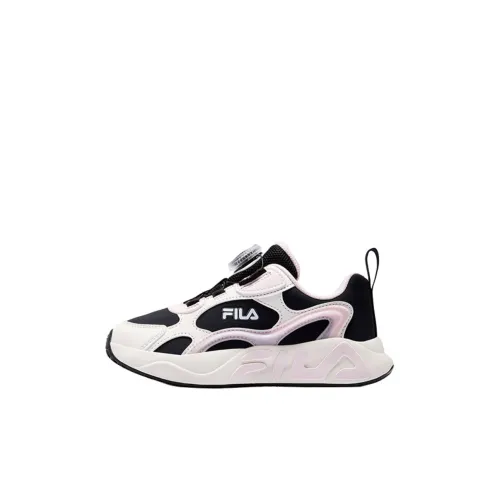 FILA KIDS Performance FPH Low Топ Детские Беговые Кроссовки Черный Розовый Черный Серебряный для Детей Возрастом 3-7 Лет