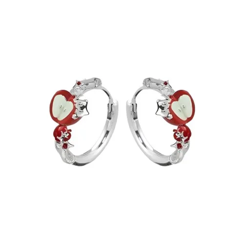 LuluCanaan Сплав Нижняя заколка On Серьги Женские