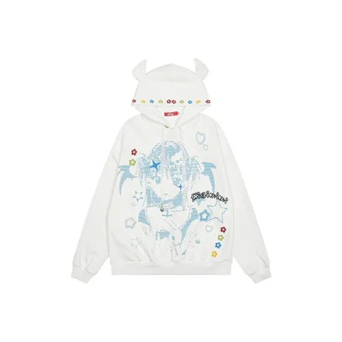 IQC Белый Женский Свитшот