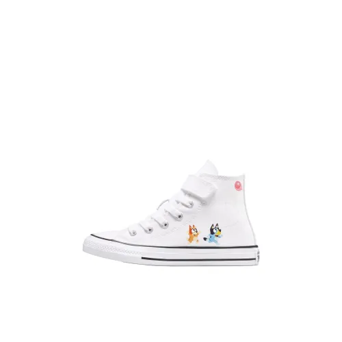 Bluey x Converse Chuck Taylor All Star High Топ Обувь для малышей Белый Infant And Toddler