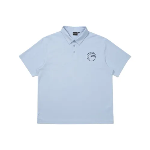 MALBON GOLF Синий Фиолетовый Мужская Поло