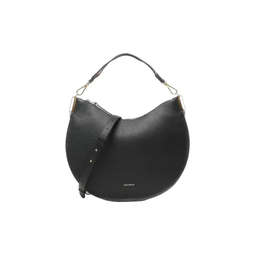 COCCINELLE Телячья кожа Одно плечо Сумка Стандартная Женская Черная