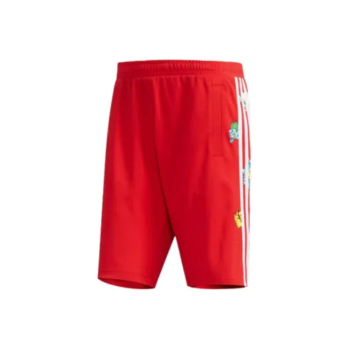 ADIDAS NEO Шорты Мужские Светло-Красные