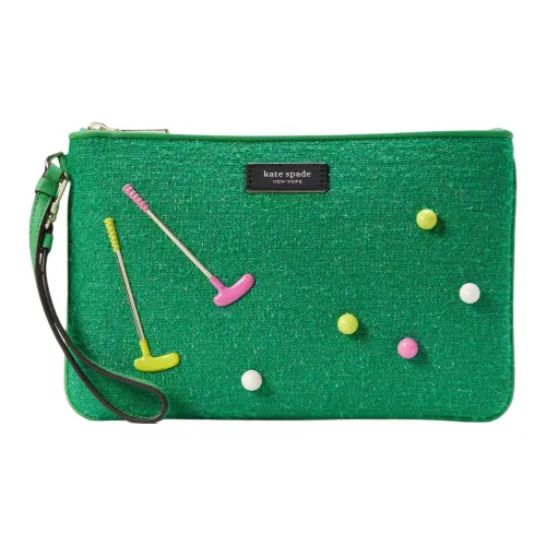 Kate Spade Трава Lawn Клатч Женские Многоцветный зеленый