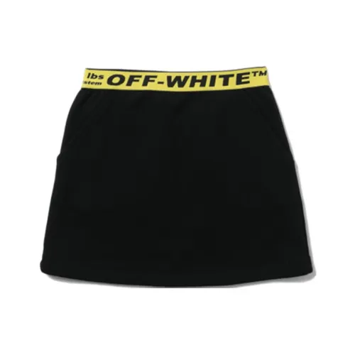 Off Белый черный KIDS Юбки