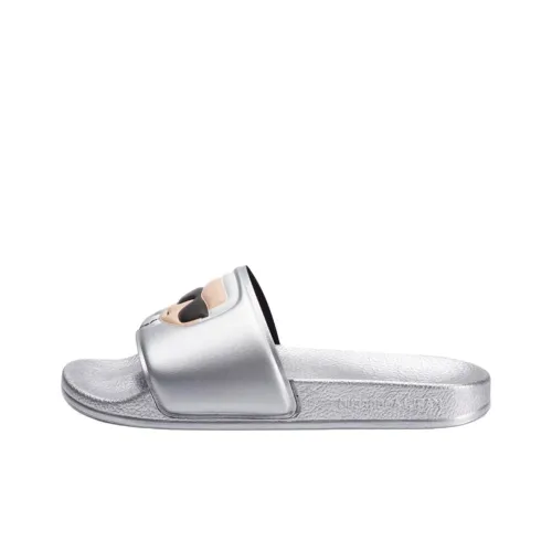 Karl Lagerfeld Слипоны Женские Серебряные