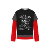 Чёрный/серый/красный