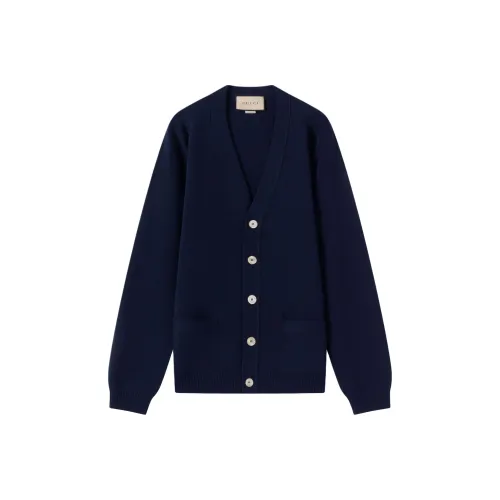 GUCCI Морской синий Унисекс Свитера