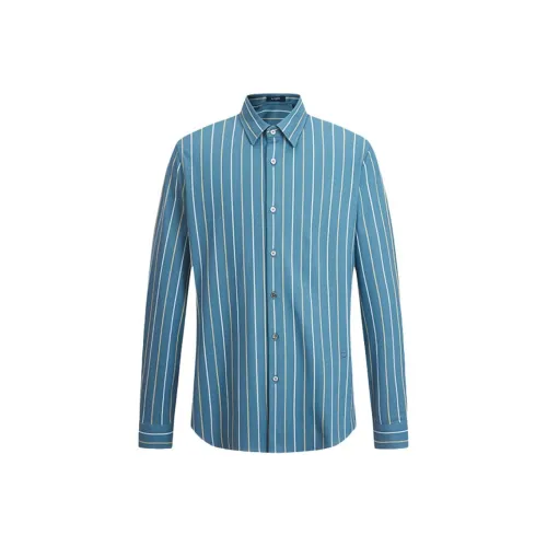 LONDA 1958 Синие полосы 35 Мужские рубашки