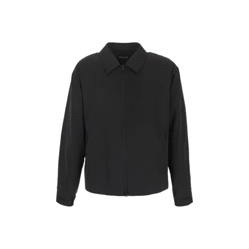 Ermenegildo Zegna Черные Мужские Куртки