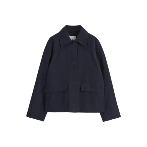 COS Темно-синие женские куртки