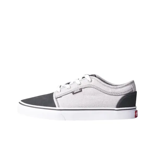 VANS Низкие Кеды для Скейтбординга Детские Белые Серые Подростковые