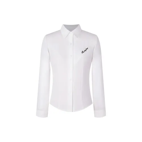 Белые женские рубашки