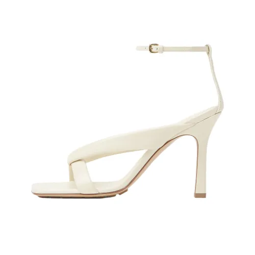 Bottega Veneta Riva One Ремень Сандалии 9 см Женские Белые