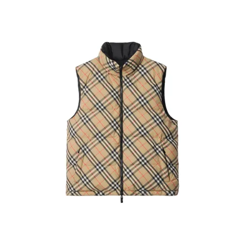 Burberry Песочный Бежевый Мужской Пуховый жилет