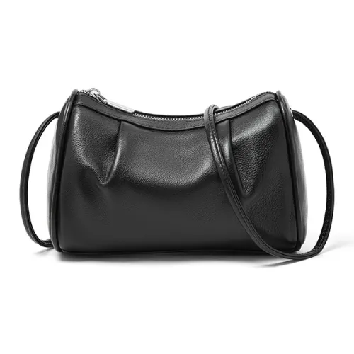 Old Man's Head Сумка через плечо из крупнозернистой текстуры коровьей кожи стандартная женская многоцветная