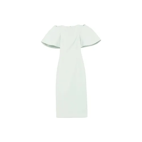 SOLACE LONDON Короткое платье с короткими рукавами женское