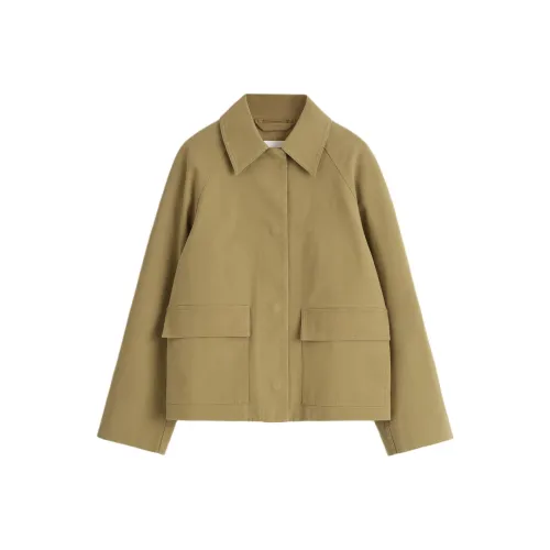 COS Темный Бежевый Женский Куртки