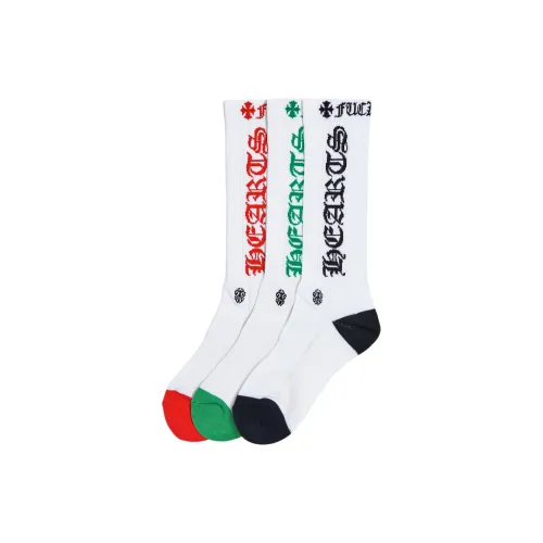 Chrome Hearts Носки Crew Унисекс упаковка из 3 пар