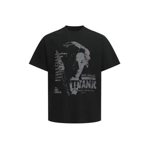 ULTRA QUATTRO Черный Унисекс T-рубашки