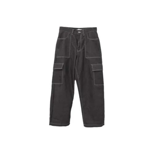 LOWEAR Темный Стич Cargo Maxi Брюки Брюки карго Женские