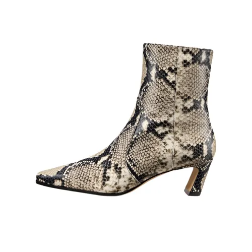 Stuart Weitzman SW STASSI Botильоны 5 см Женские Черный Белый