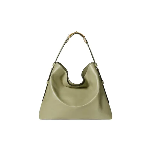 GUCCI Кожа Тоут Сумка Сумка для покупок Сумка на плечо Большая Женская Шалфейно-зеленый